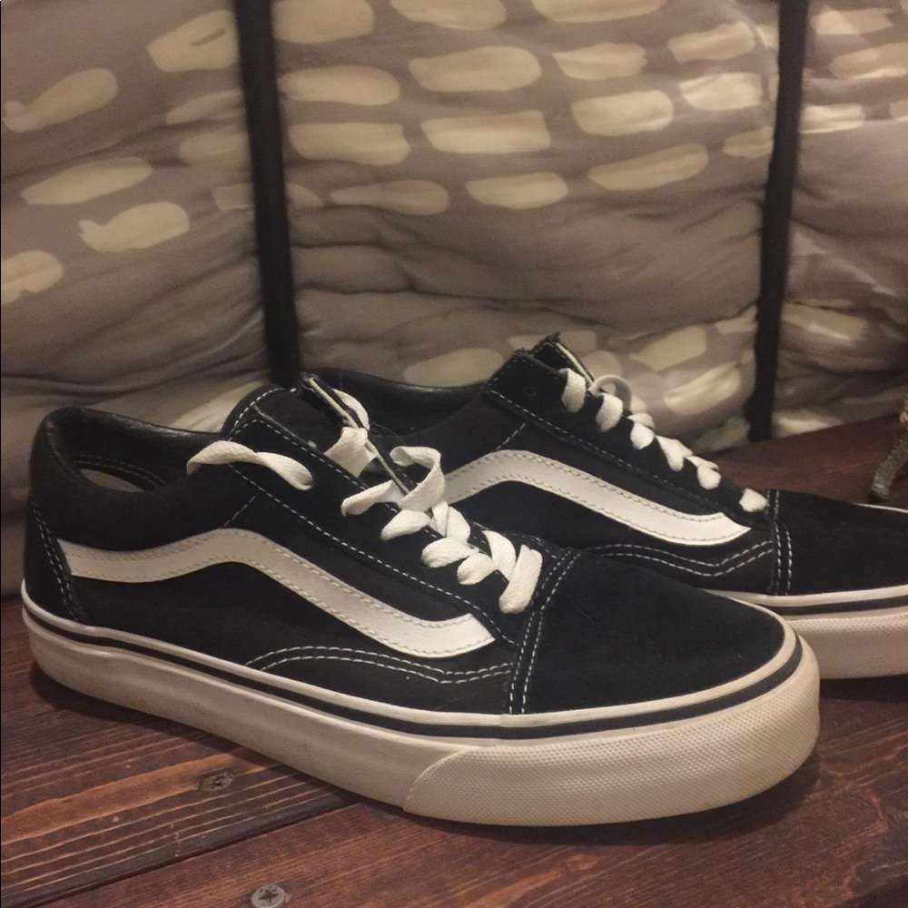 Vans Old Skool Black and White Sneakers